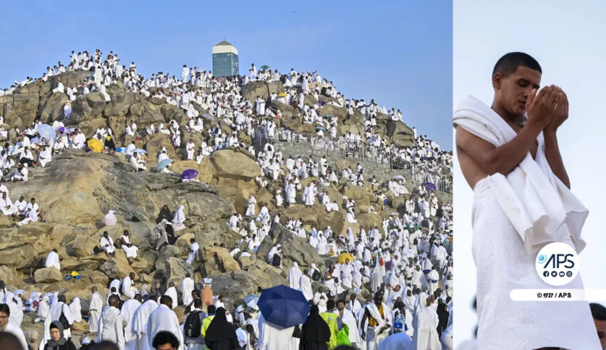 You are currently viewing pèlerinage à la Mecque: Des milliers de pèlerins entament le rituel du Mont Arafat ce Mardi 27 Juin