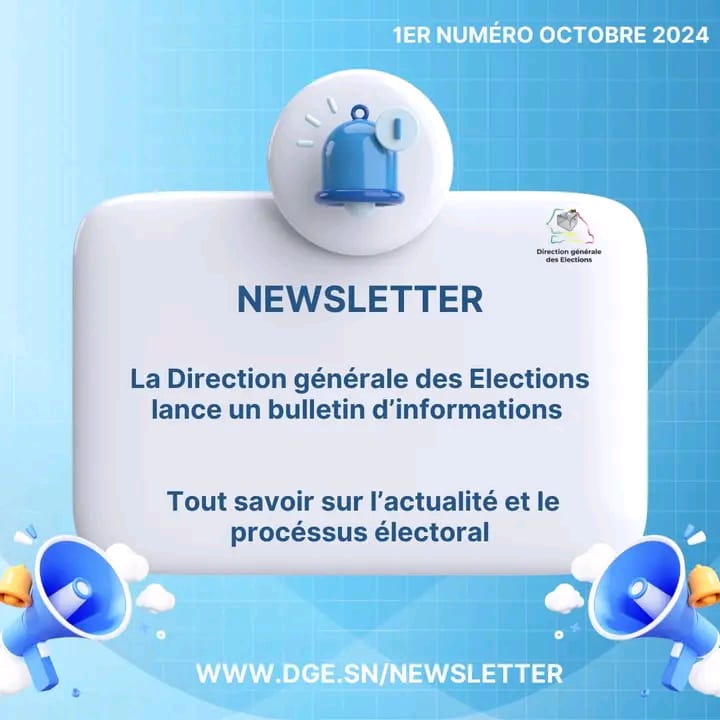 Lire la suite à propos de l’article La DGE lance un bulletin d’informations : Tout savoir sur l’actualité et le processus électoral 🇸🇳
